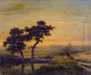 La Chasse by Francois Auguste Ortmans