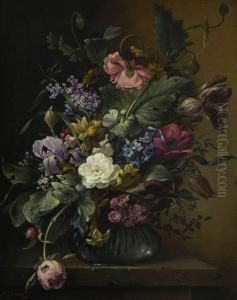 Blumenstillleben by Josef Osbeck