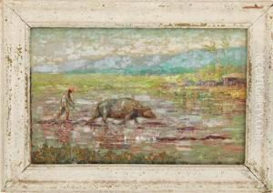 Orientalist Landscape With Water
