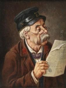 Portrait Eines Alten Mannes by I Oscar