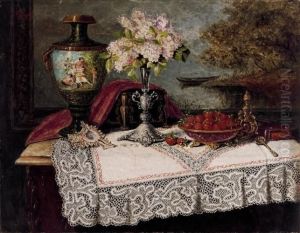 Still Life With Strawberry by Josefine Osnaghi