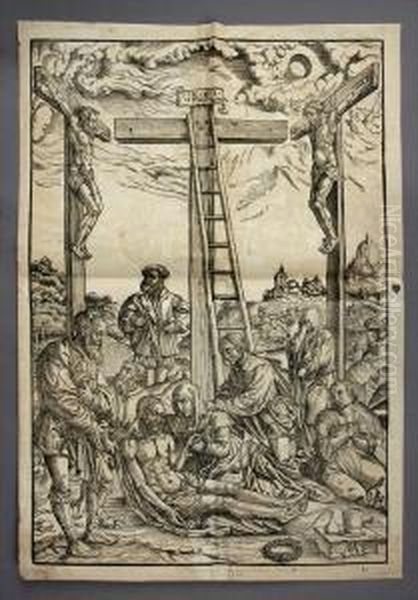 Two Large Woodcuts - view 1