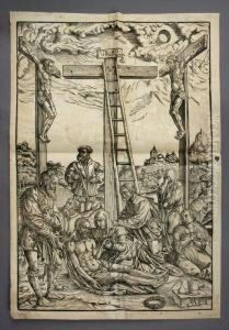 Two Large Woodcuts Two Large Woodcuts