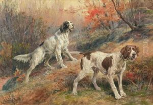 Setter And Pointer by Edmund Henry Osthaus