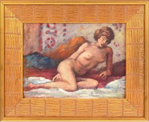 Reclining Nude by Sam Ostrowsky