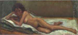 Reclining Nude by Sam Ostrowsky