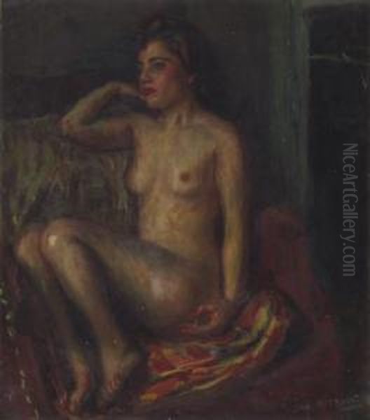 Seated Nude - view 1