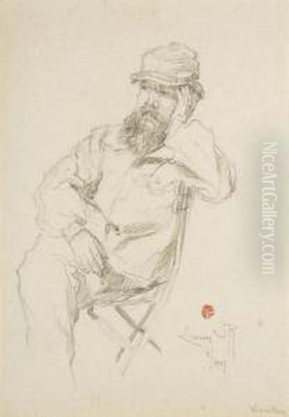 Homme Assis - view 1