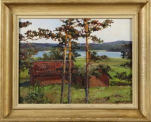 Solbelysta Tallar by Boris Friedrich Ottenberg