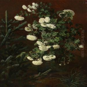 White Chrysanthemum by Otto Didrik Ottesen