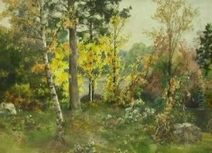 A Glimpse Through The Trees by Benjamin John Ottewell