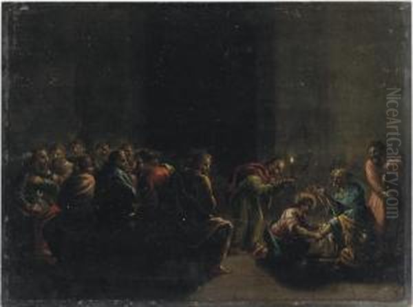 Christ Washing The Feet Of The Disciples - view 1