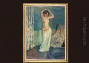 Nude(bathing) by Henri Ottman