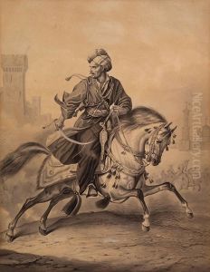 Le Cavalier by Johannes Samuel Otto