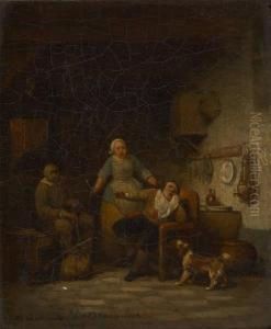 Un Mauvais Souvenir by Ferdinand de Braekeleer