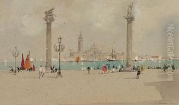 View Of Venice; And Four Companion Drawings - view 1