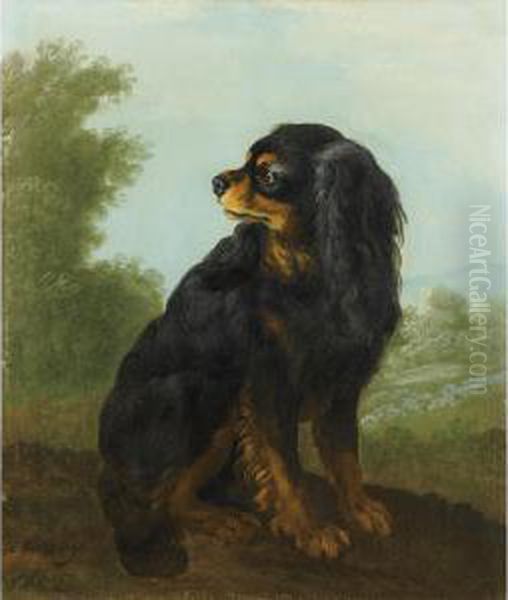 Portrait De Cavalier King Charles - view 1