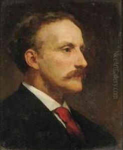 Portrait Of William Henry Mason by Walter William Ouless