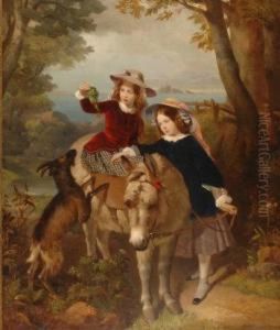 The Reynnet Girls-elizabeth Castle by Walter William Ouless