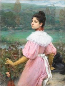 A Promenade By The River by Pierre Outin
