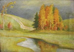 Paysage D'automne by Petr Savitch Outkine