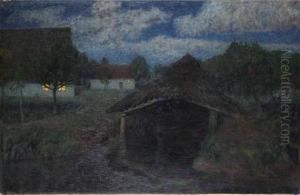 Mondnacht Iii (seehausen) by Fritz Overbeck