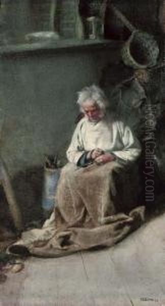Mending The Sail - view 1