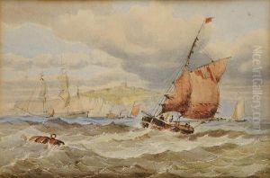 Off Dover by Samuel Owen