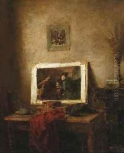 The Artist's Studio by David Oyens