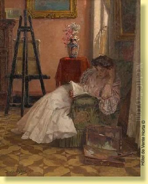 Jeune Femme A La Lecture - view 1