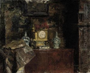 The Corner Of An Interior by Pieter Oyens