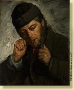 Le Fumeur De Pipe by Pieter Oyens