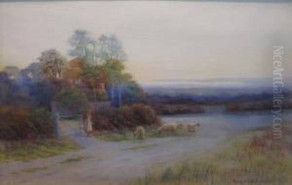 Lane Scene At Warnham, Sussex - view 1