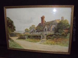 Old Cottages At Eashing Village, Neargodalming