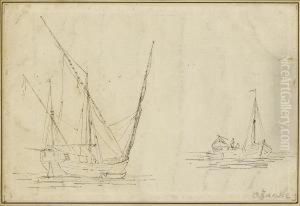 Boat Sketches by Ozanne, Nicolas Marie