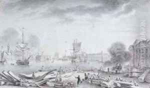 Vue Animee Du Port De Brest
