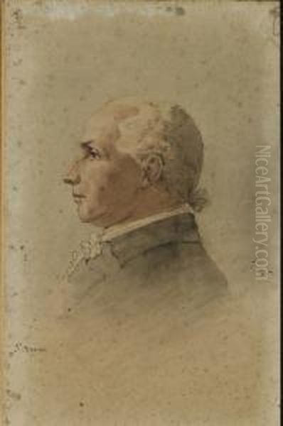Portrait D'homme De Profil - view 1