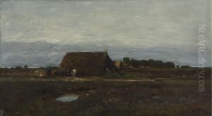 The Edge Of The Village by Laszlo Paal