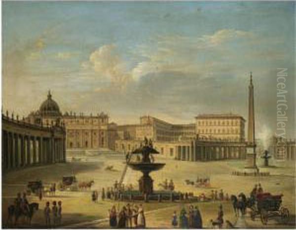 Roman View Of Saint Peter's - view 1