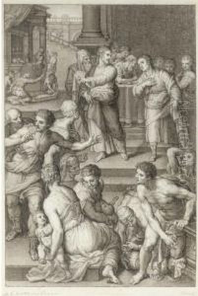 The Cleansing Of The Temple - view 1