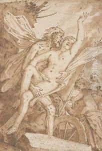 The Abduction Of Proserpine by Ottavio Padovanino