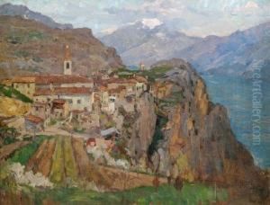 Landschaft Am Gardasee by Paul Paede