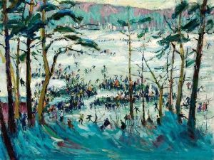 Schlittschuhlaufer by Paul Paeschke