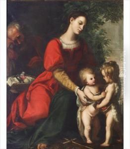 La Sainte Famille Avec Le Petit Saint Jean Baptiste