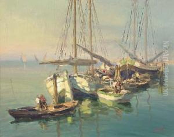 A Calm Day In The Harbour - view 1
