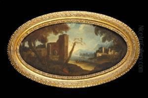 Paesaggio Con Ruderi Edalberi by Michele Pagano