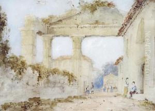 The Roman Library, Athens - view 1