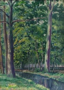 Le Bois De Vincennes by Jules Eugene Pages