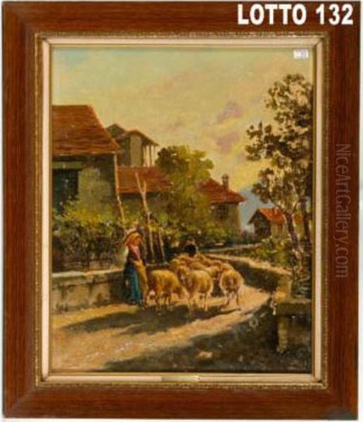 Paesaggio Con Pecore - view 1