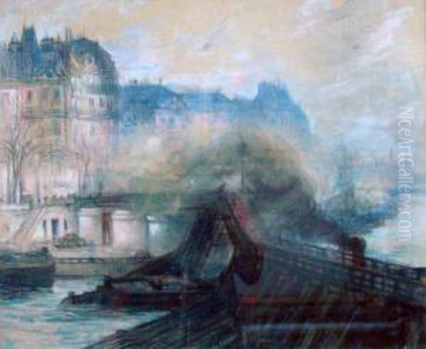 L'estacade (etude) - view 1
